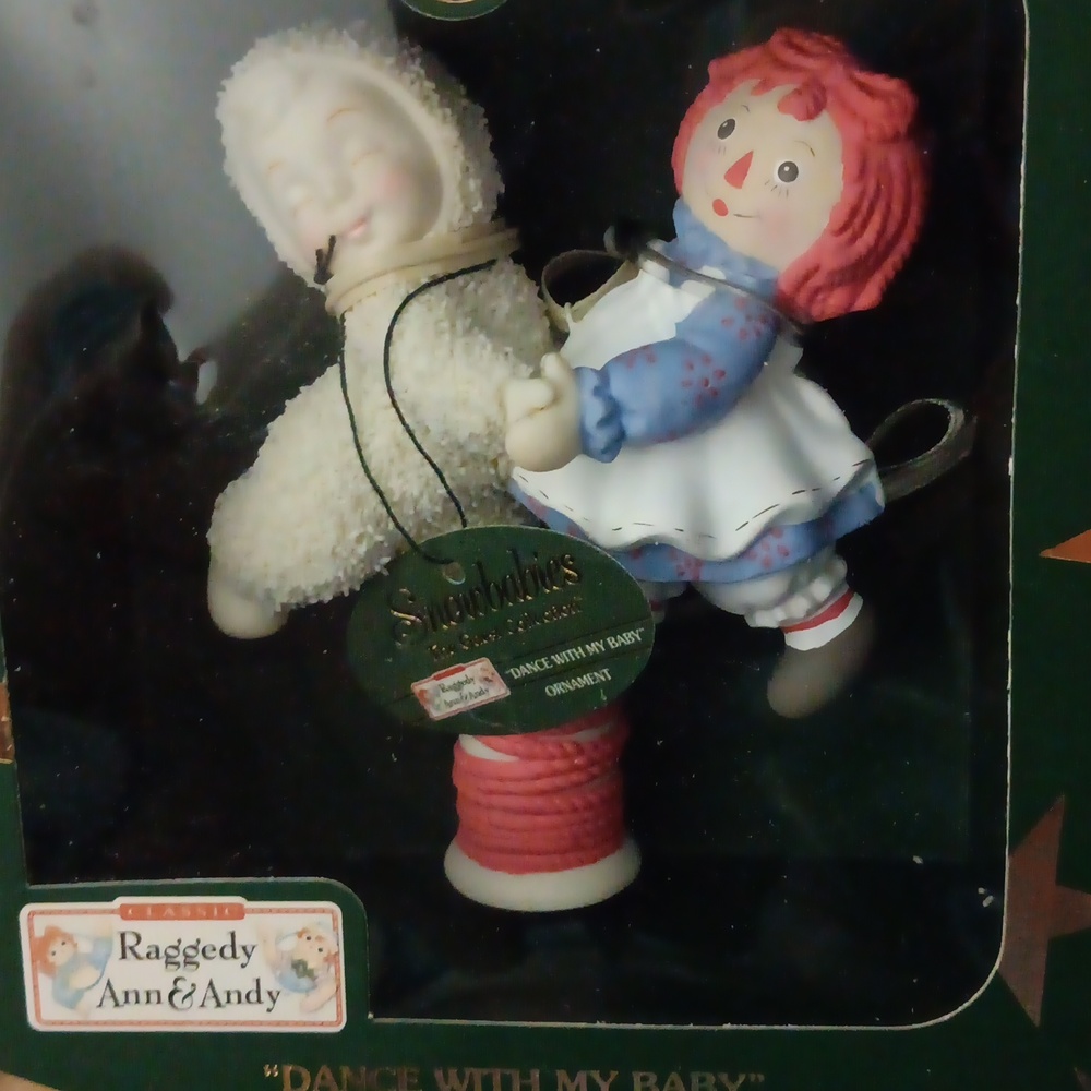Dance with my Baby snowbaby ornament